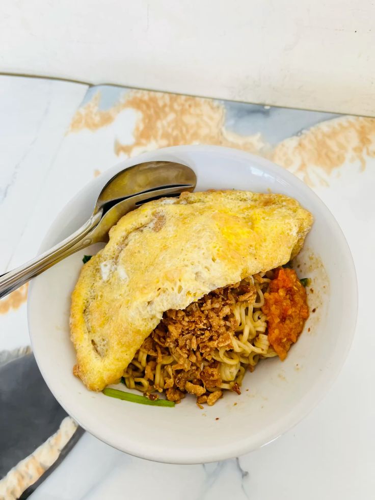Indomie Goreng (Telor Dadar)
